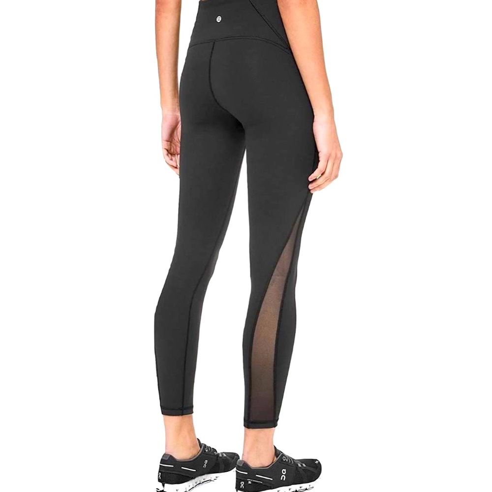 lululemon side mesh leggings!